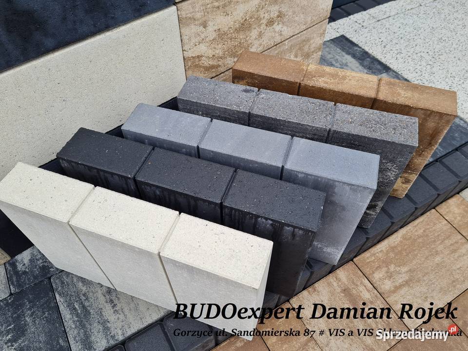 Obrzeże palisadowe gładkie nowoczesne GIGANTE Stalowa Wola