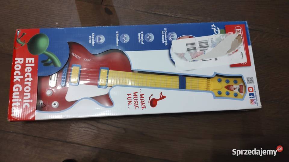 Bontempi 24 5831 elektroniczna gitara rockowa Książ Wielkopolski