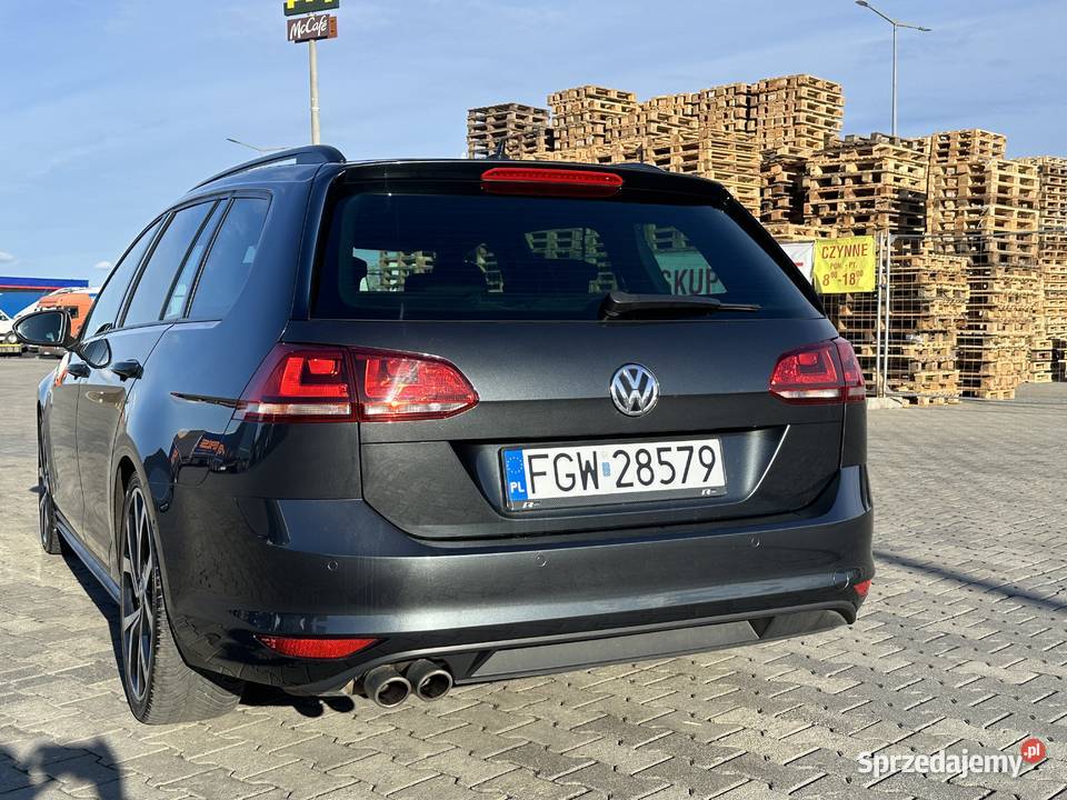 VW Golf 7 GTD 184 DSG RLine Webasto ACC LED Gorzów Wielkopolski
