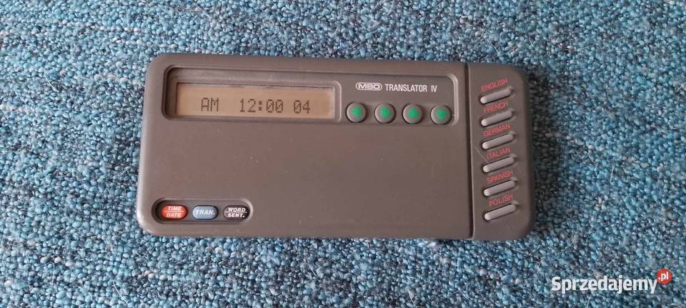 elektroniczny Vintage Retro tłumacz MBO Legnica