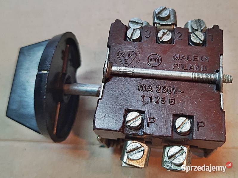 Wyłącznik przełącznik T125B 10 A 250 V Ostrów Wielkopolski