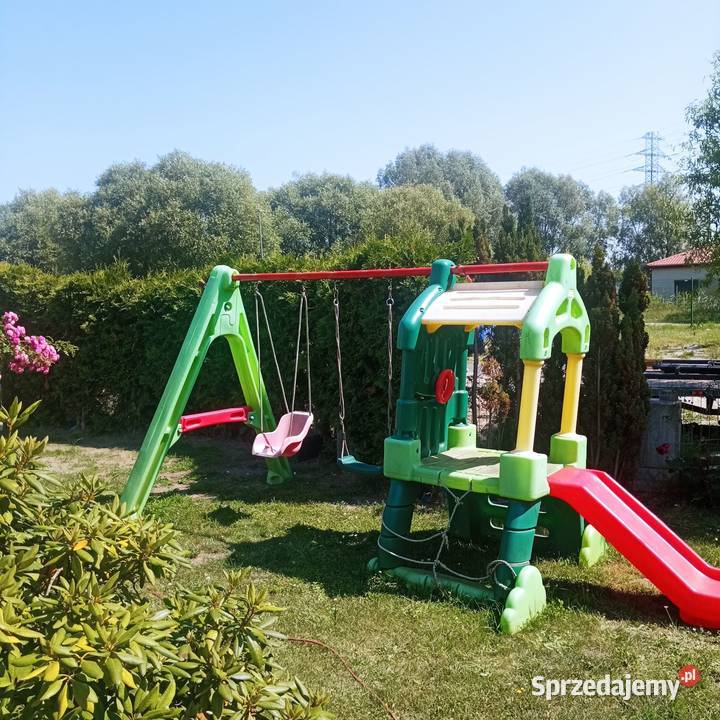 Huśtawka domek plac zabaw dzieci Stogi sprzedam