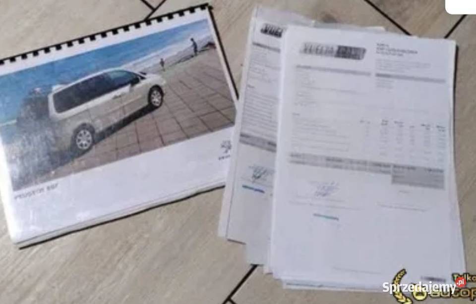 Peugeot 807 2009 20 HDi Full Długie Opłaty Kościerzyna