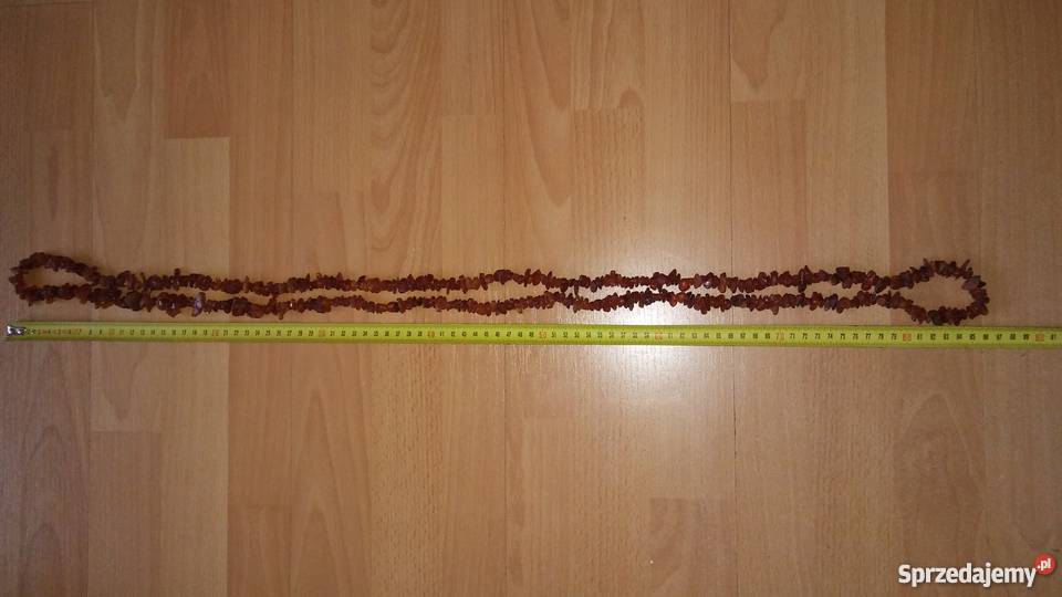 naszyjnik korale z bursztynu ozdoby prezent Knurów