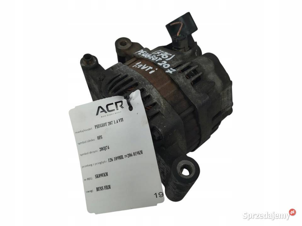ALTERNATOR Peugeot 207 308 Mini R56 14 16 VTi Chełm