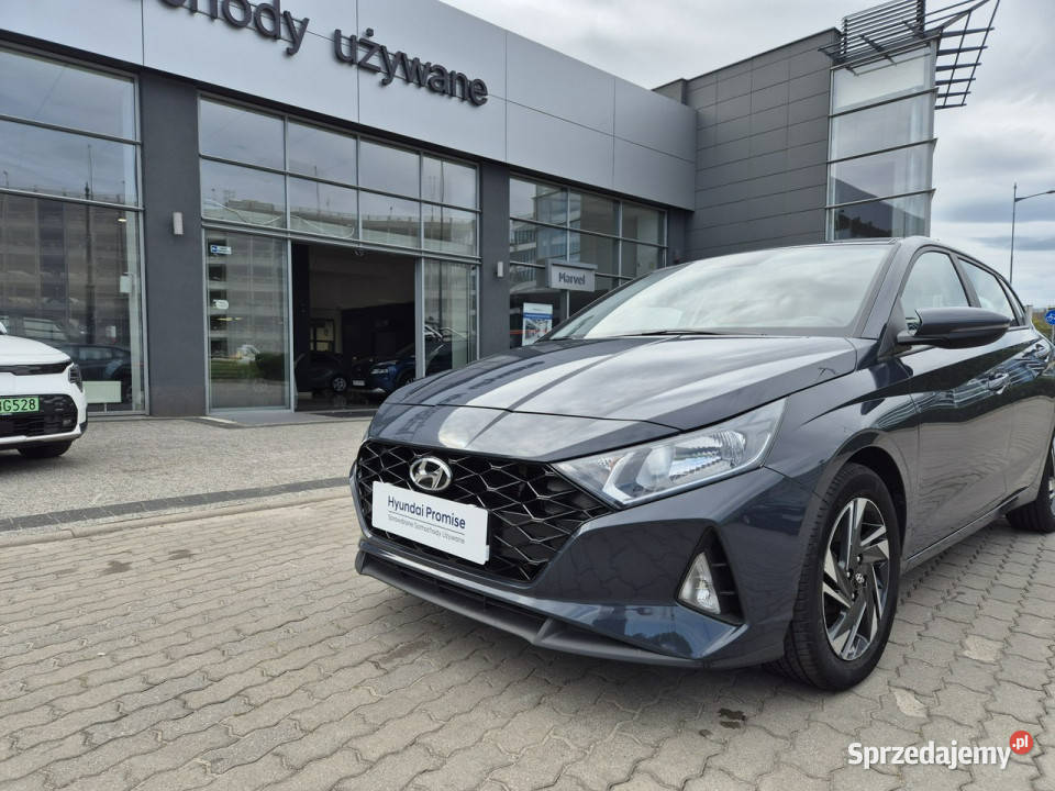 Hyundai i20 10 TGDI 100 6MT Wersja PURE Czujniki klimatyzacja łódzkie Łódź