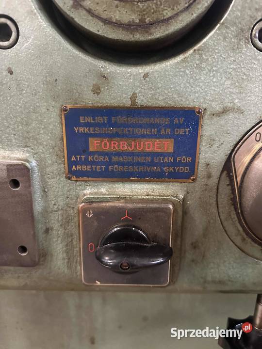 WACO wyrowniarkofrezarka Produkcja Nowy Targ