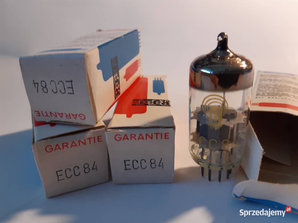 lampa elektronowa RFT ECC84 NOC 4