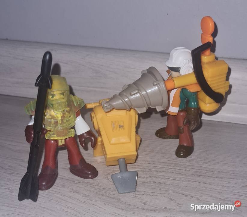 Figurki zestaw kolekcja Robotnik Fisher 18m+ Łódź