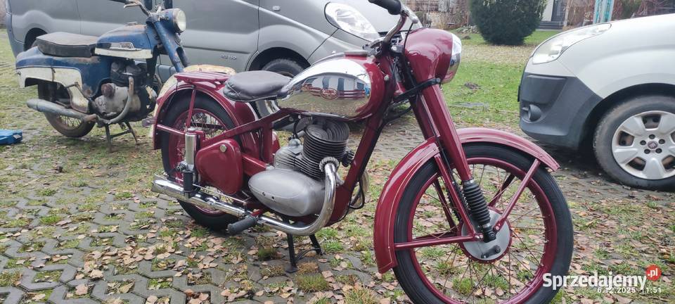 Jawa perak 250 dokumenty wielkopolskie Kościelec