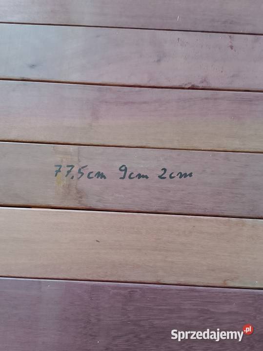 Drewno Mahoń deski ponad 1m2 Pozostałe Nowy Tomyśl sprzedam