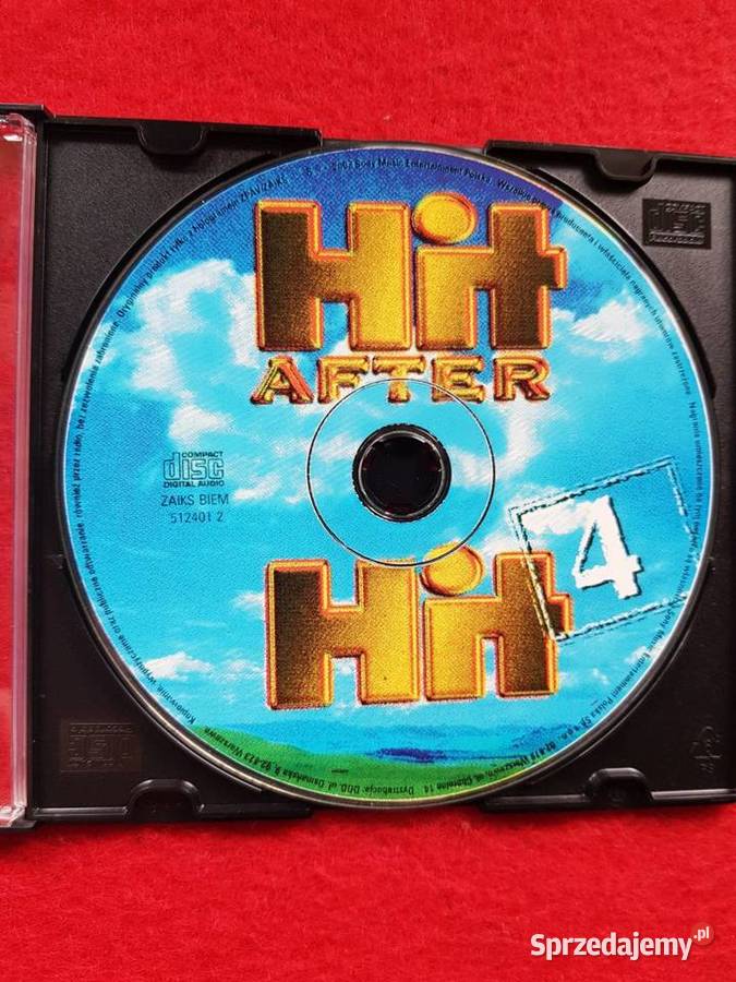 Płyta CD Składanka RMF Prezentuje 4 Hit after Kielce