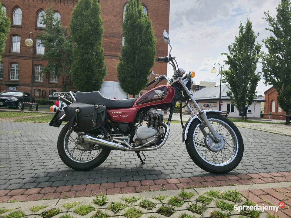 HONDA CUSTOM 125 STAN DŁUGIE OPŁATY ZADBANA kufry Kwidzyn sprzedam
