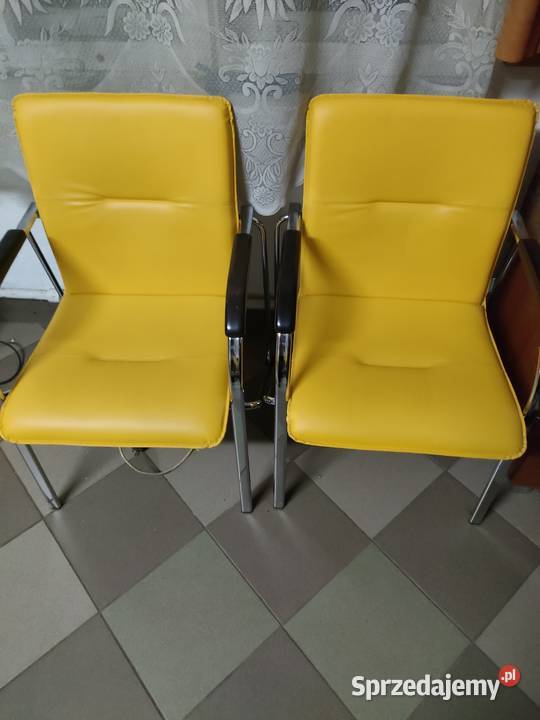 Krzesło firmy Nowy Styl kolor żółty 55cm Tomaszów Mazowiecki sprzedam
