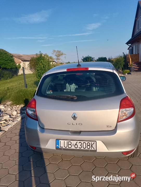 Renault Clio 2012 12tce 103 lubelskie Jabłonna Druga