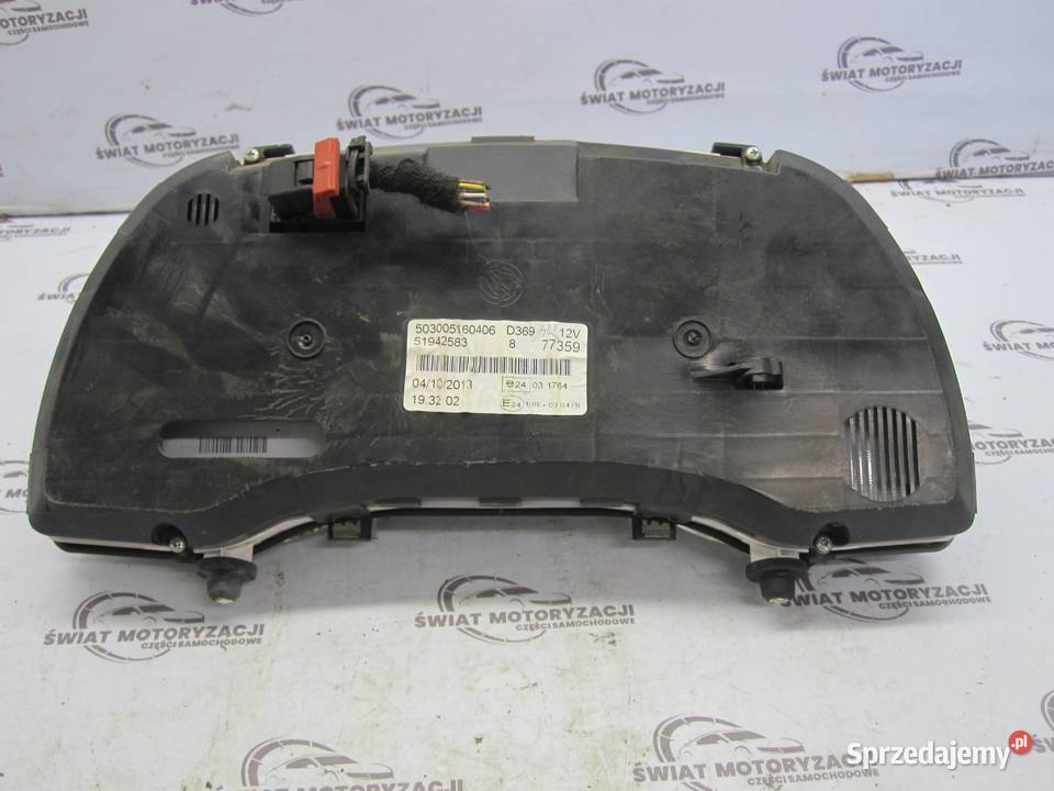 FIAT DOBLO II 13r licznik zegary ANGLIK 51942583 Kielce