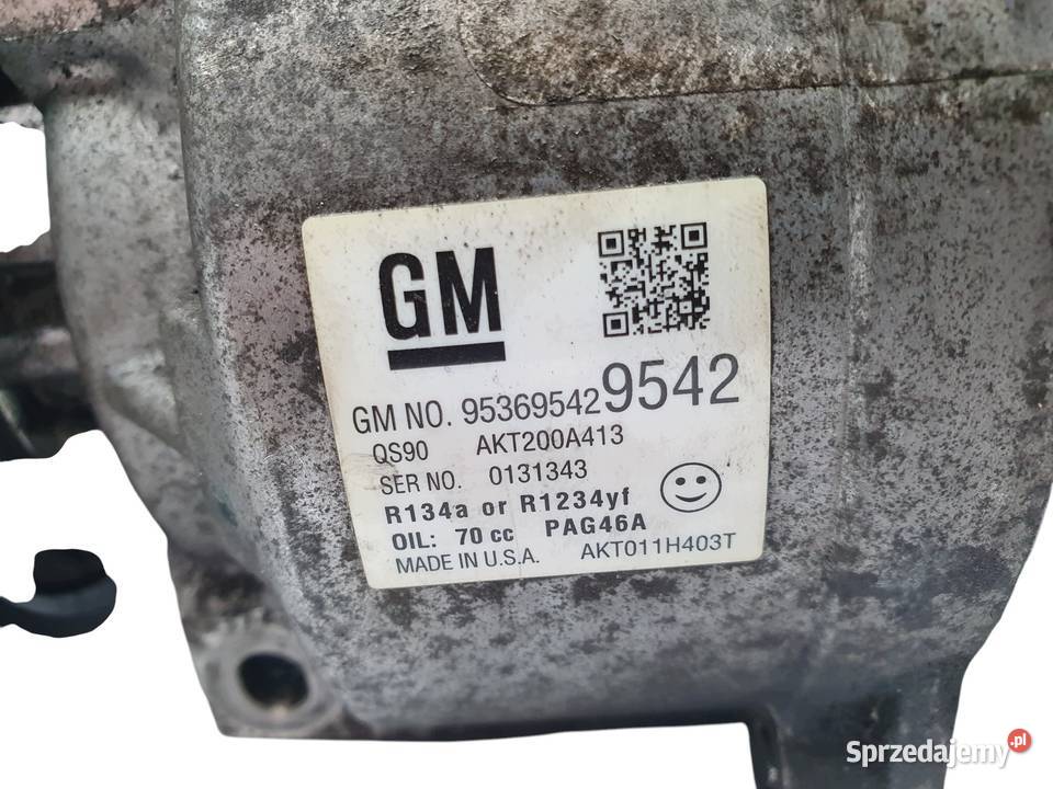 SPRĘŻARKA KLIMATYZACJI Opel Mokka Chevrolet Aveo sprzedam
