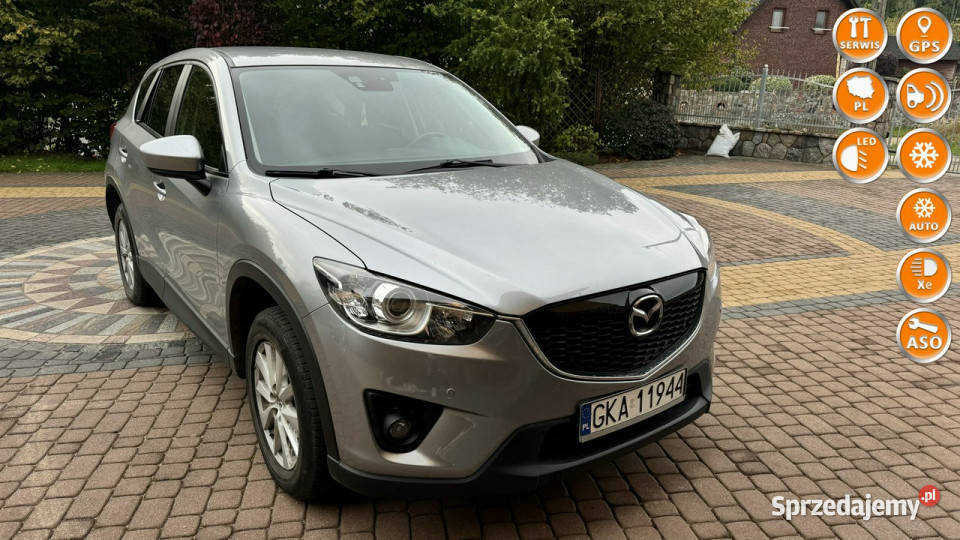 Mazda CX-5 2.2d Automat sky active Navi xenon 1 wl piękny stan garażowany …