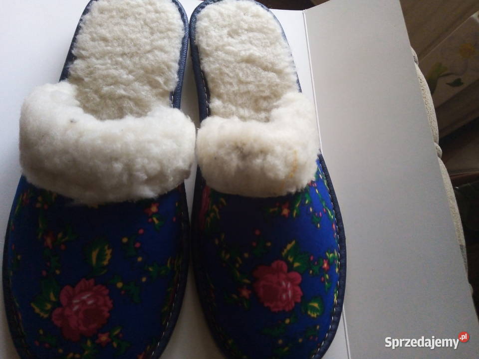 ciepłe nowe kapcie Moda i Styl