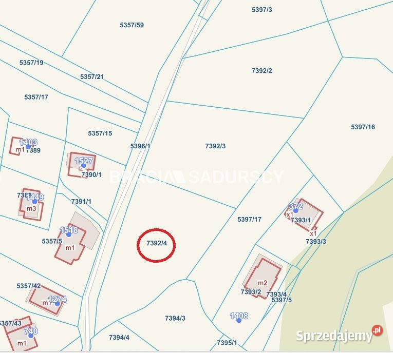 Grunt 1600 metrów Pcim sprzedam