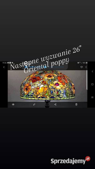 Lampa replika Tiffany MAKI 18 Witraże Piątnica podlaskie Piątnica Poduchowna