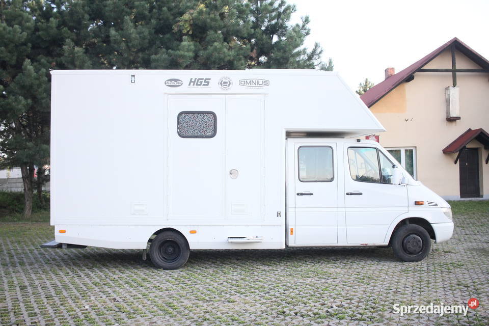 Sprinter 416 R5 156 zabudowa MOTOSPORT motocross 354301km Pszczyna sprzedam
