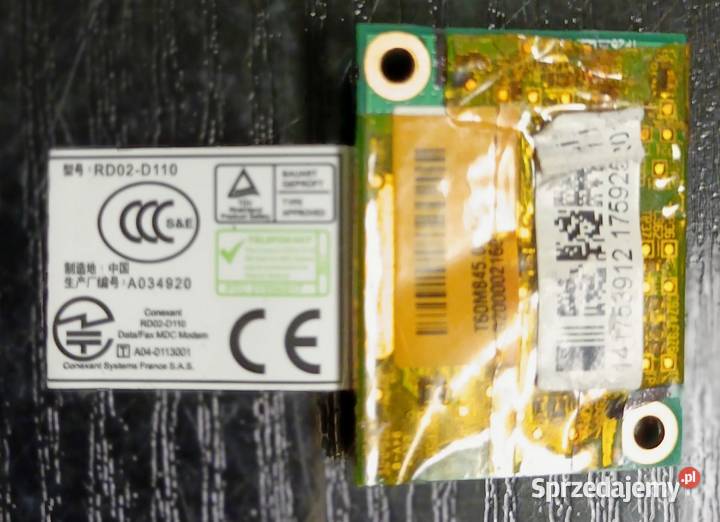 Model Conexant 3652BRD02D110 Thinkpad sprzedam