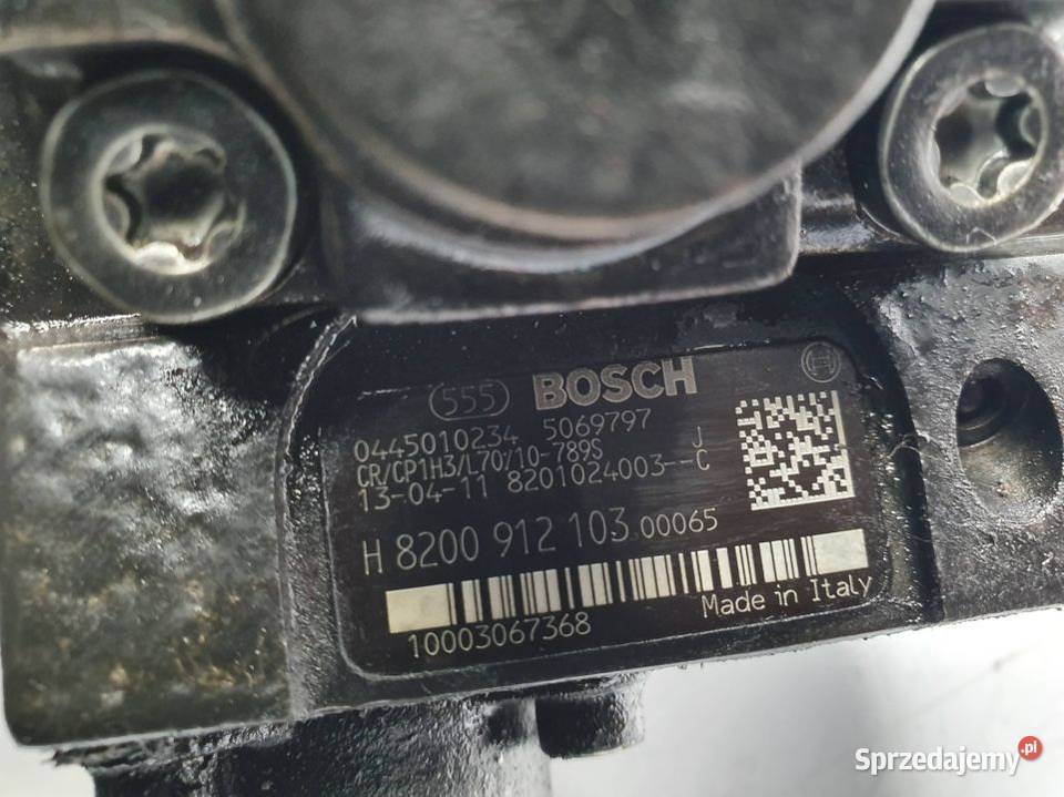 POMPA WTRYSKOWA RENAULT TRAFIC II 8200912103 Motoryzacja Lipno