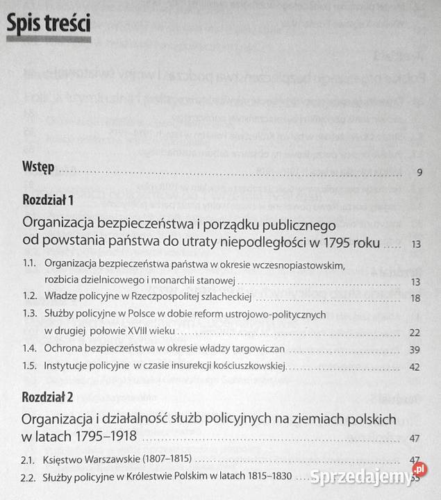Historia Policji w Polsce X wieku do Chełm