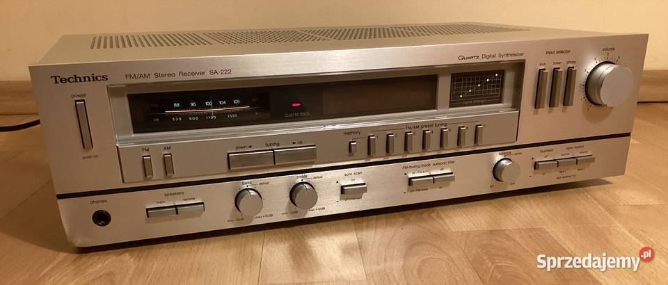 Wzmacniacz Amplituner TECHNICS SA222 SPRAWNY z pomorskie Gdynia sprzedam
