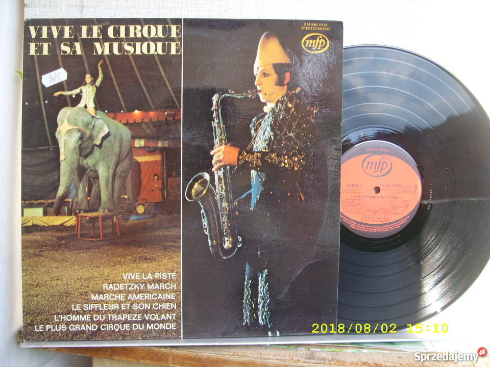 Pop LP VIVE LE CIRQUE ET SA MUSIQUE France płyta winylowa Wołów sprzedam