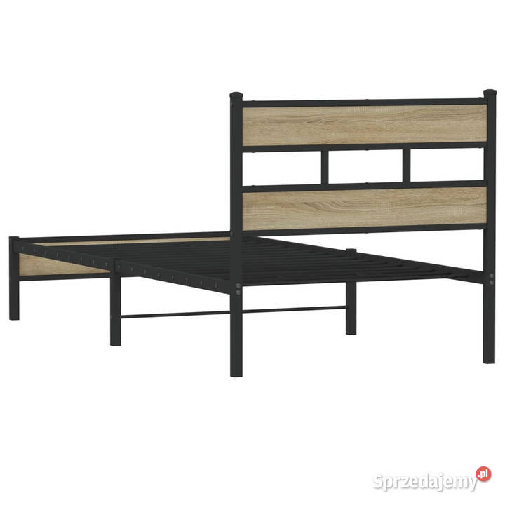 Łóżko bez materaca dąb sonoma 75x190 WM4017244 Warszawa