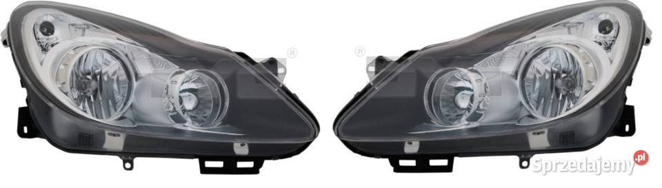 Opel Corsa D 0611 Reflektor przedni lampa Łódź