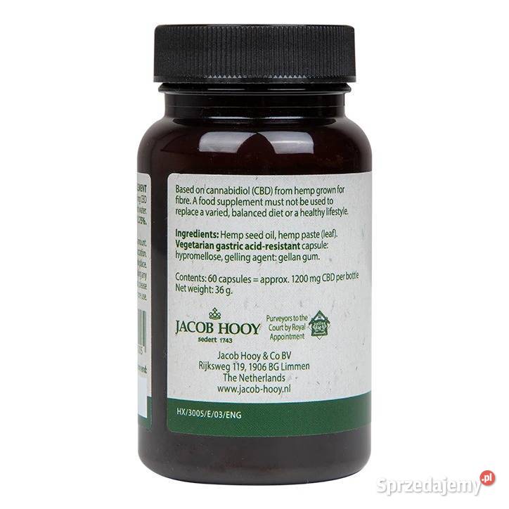 Jacob Hooy CBD 20mg 60 Kapsułek Łódź