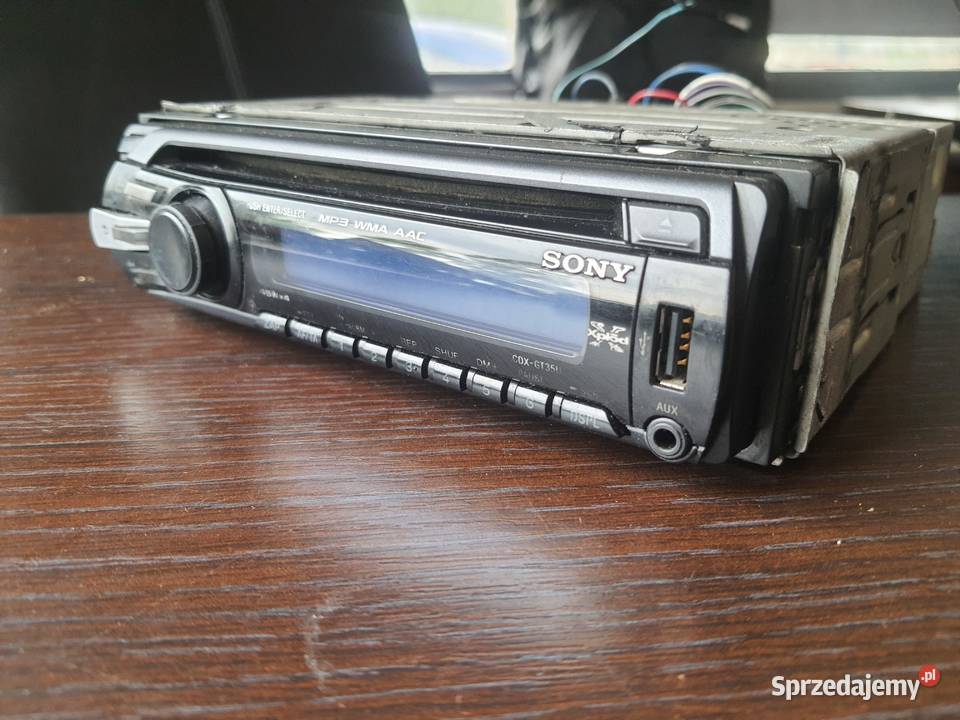 radio samochodowe marki SONY model CDXGT35U Łódź sprzedam
