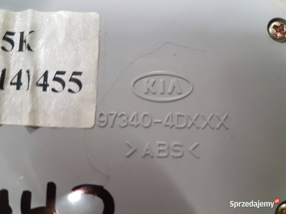 KIA CARNIVAL III 2007 PRZELACZNIK DMUCHAWY PANEL wielkopolskie Turek