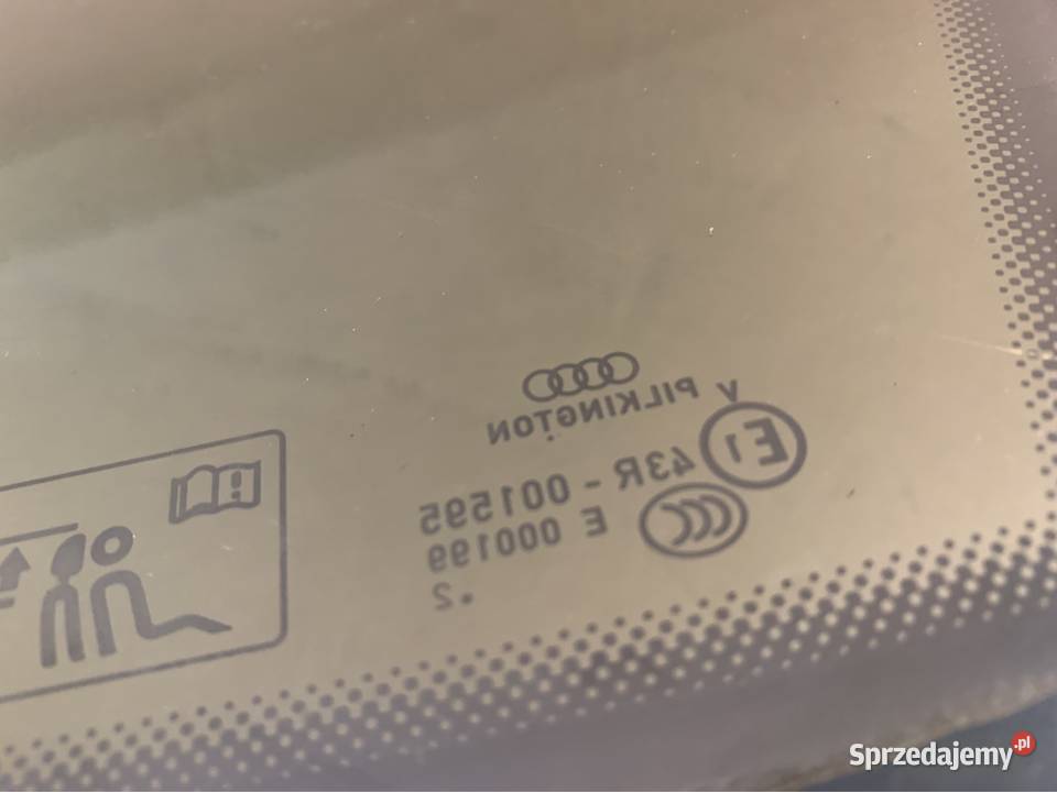 43R001595 szyba karoserii lewa audi a5 8t zachodniopomorskie Szczecin
