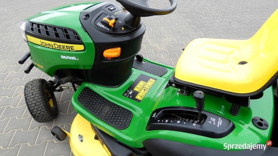 Traktorek kosiarka John Deere X155R BS 2 Świnice Warckie sprzedam