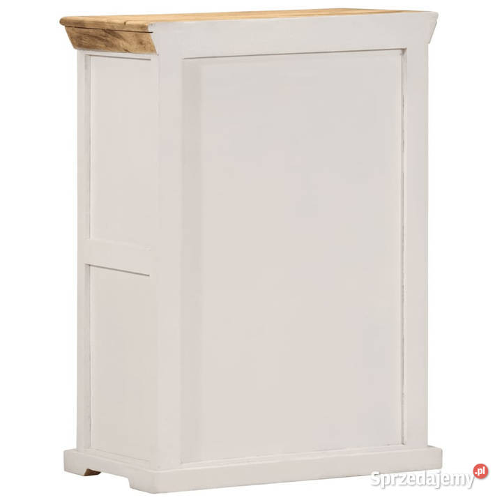 Szafka białobrązowa 55x30x73 surowe drewno mango Warszawa sprzedam