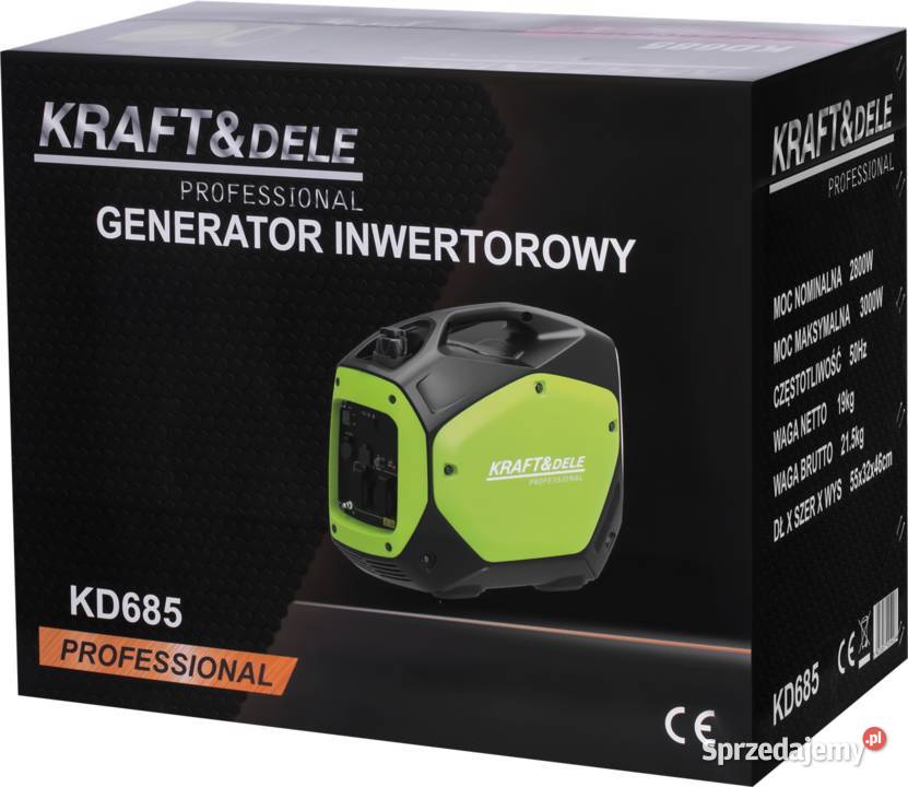 Agregat prądotwórczy inwertorowy 28kW 3kW KD685