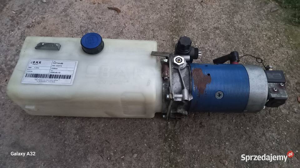 Pompa silnik 24V agregat hydrauliczny FY122212 Przykona