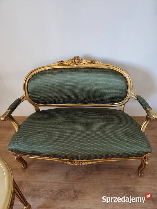 Piękny komplet stylowych mebli lustro Nałęczów