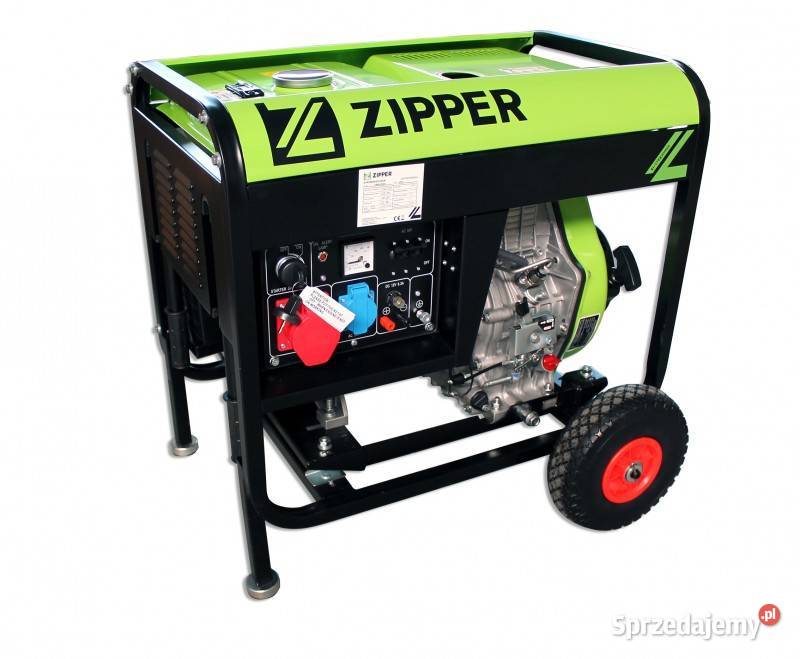 GENERATOR AGREGAT PRĄDU BUDOWLANY AVR DIESEL Dom i Ogród Mikołów