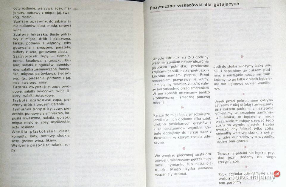 Rośliny przyprawowe i przyprawy w węgierskiej Rok wydania 1987 lubelskie Chełm