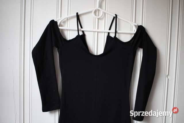 Czarna sukienka hm xxs 32 pencil ołówkowa cold kujawsko-pomorskie