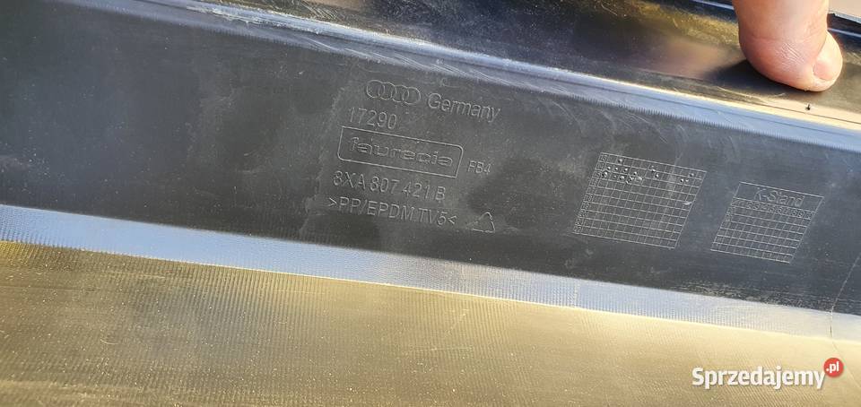 AUDI A1 LIFT DOKŁADKA ZDERZAKA TYŁ DYFUZOR Trzciel sprzedam