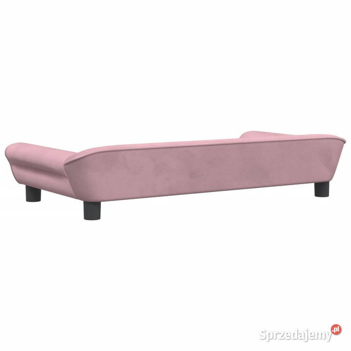 Sofa dzieci różowa 100x50x26 aksamit WM3196396 Warszawa sprzedam