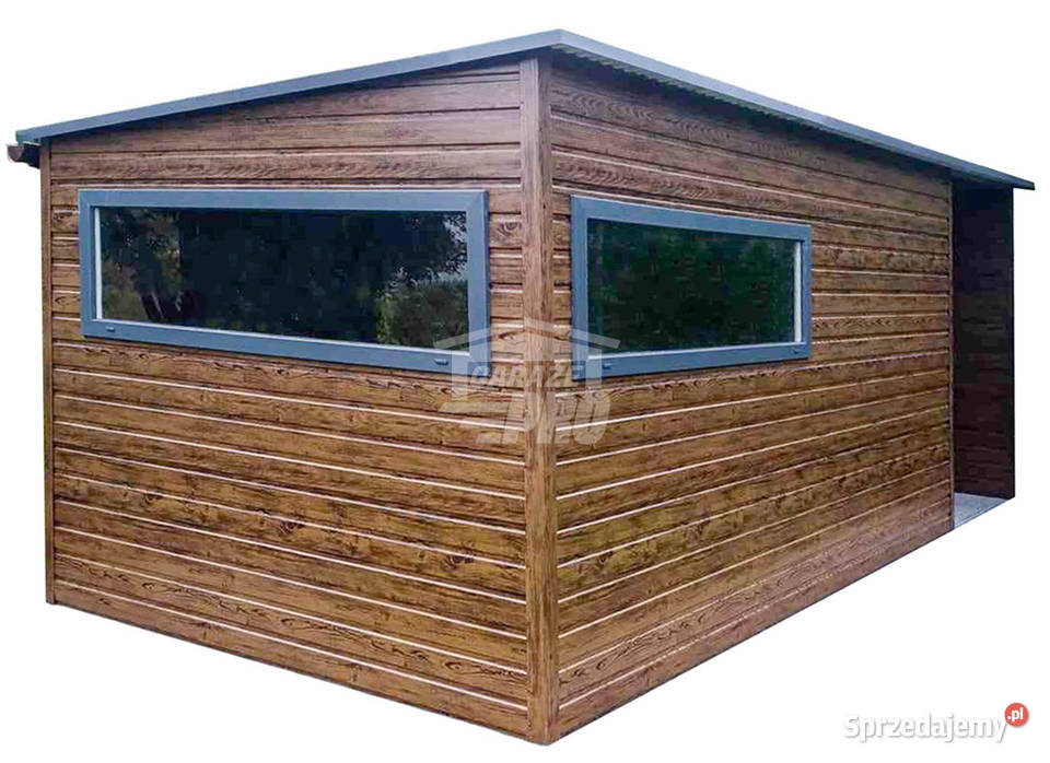 Schowek domek ogrodowy 45x25m wiata 18m drzwi 2x Leszno