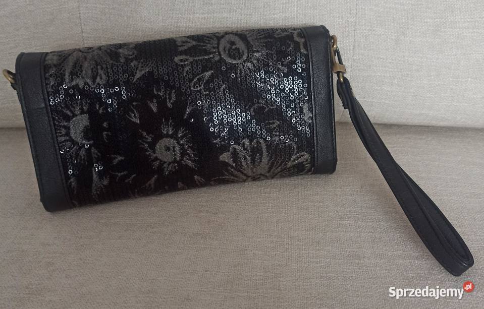 Czarna mała torebka Vip Collection 23 x 14 x 4 Radzyń Podlaski