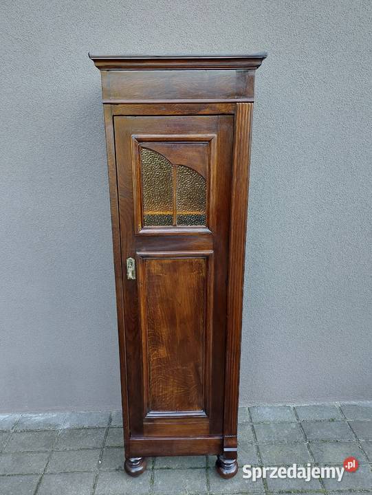 Stary słupek szafka biblioteka bieliźniarka dąb Meble Tczew